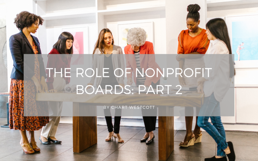 Chart Westcott The Role of Nonprofit Boards: Part 2