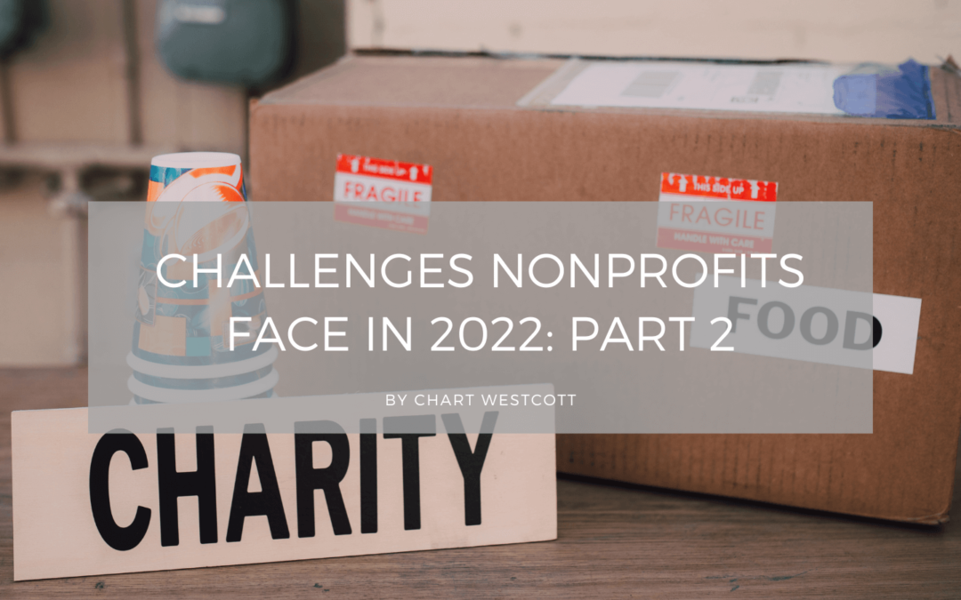 Chart Westcott Challenges Nonprofits Face in 2022