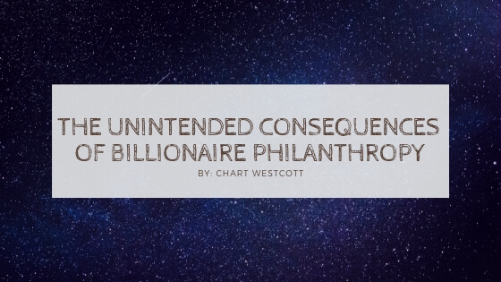 Chart Westcott Unintended Consequences Of Philanthropy