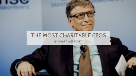 The Most Charitable Ceos Chart Westcott